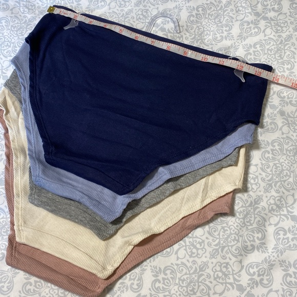 NWT Nautica Intimates Organic Cotton Ribbed Hipster Panties, 5-pack - Picture 8 of 16